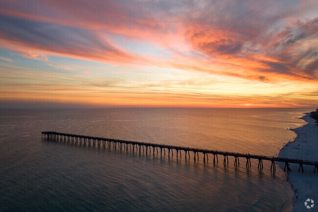 Pensacola Beach is the place for overwhelming sunsets.