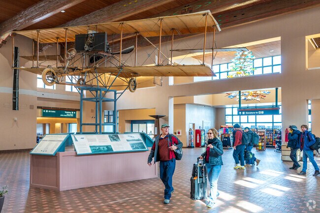 Albuquerque International Sunport serves the region with eight major airlines, 30 minutes away from River's Edge.