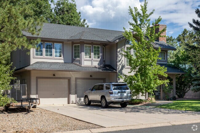 The Cherry Hill neighborhood has a variety of single and two story homes.