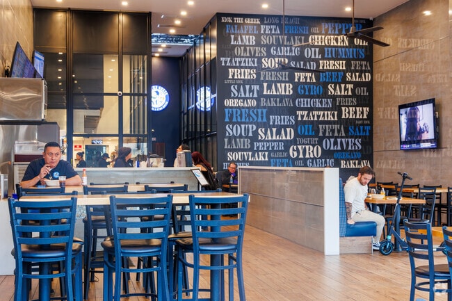 Nick the Greek is another excellent casual dining option down on 2nd St.