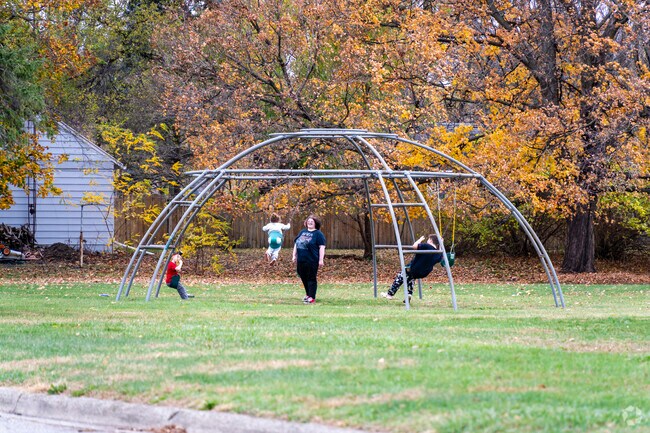 Lansing Avenue Heights kids will love the playground at Lions Park.