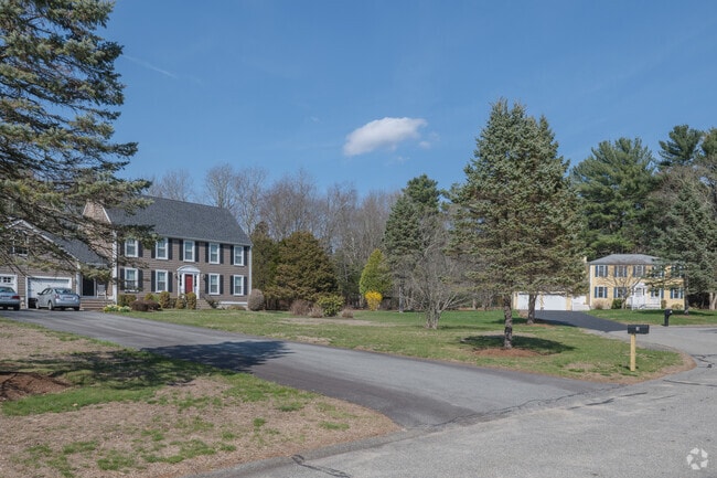 Spacious lots are located in the Assonet neighborhood often with modern homes on them.