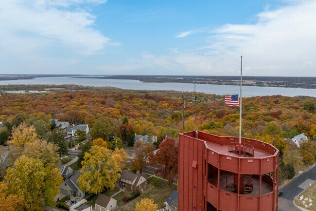 Enjoy the views from the top of the tower at Tower Park.