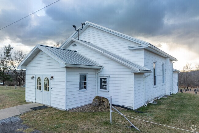 Moreland Community Church is one of the few churches in the township.