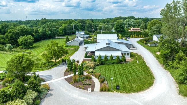 The Gardens at Jorgensen Farms is one of Central Ohio's most desirable wedding venues and is located within Central College.