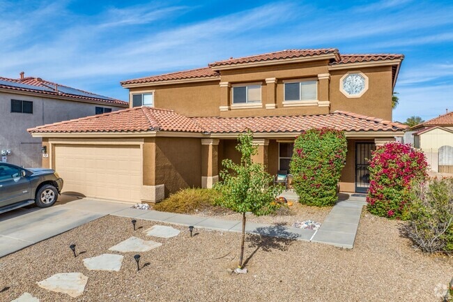 Marana homes typically have Spanish-style architecture with desert inspired paint colors.