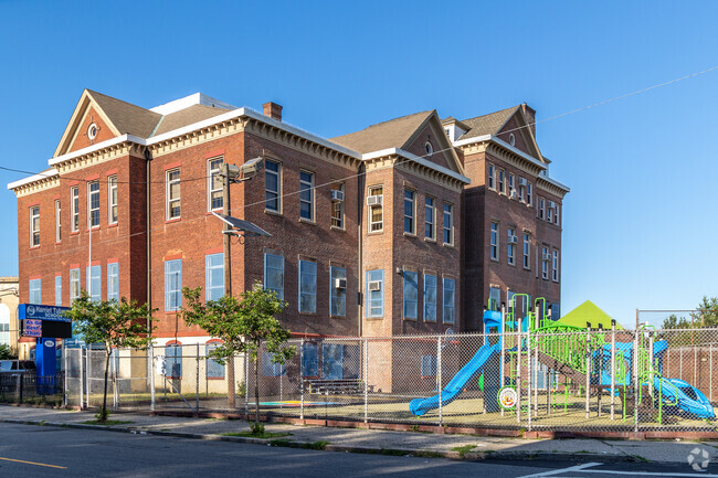 Harriet Tubman School in Downtown Newark, prepares students for a global society