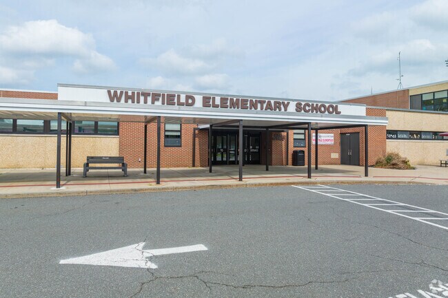 Whitfield Elementary School Sign in West Wyomissing.