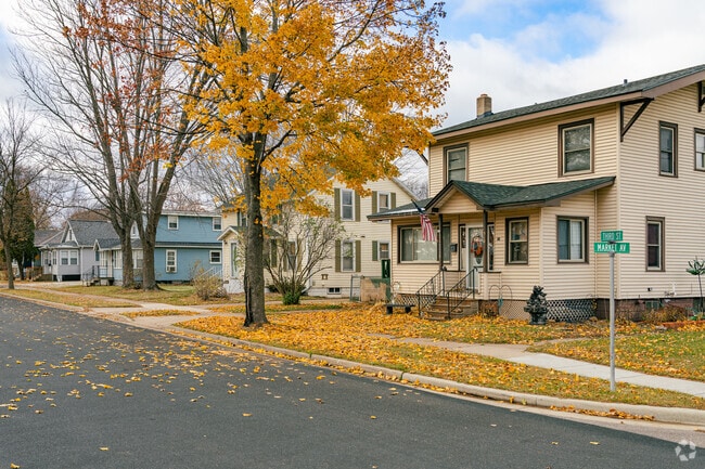 Residents enjoy autumn walks along the tree-lined streets of Port Edwards.