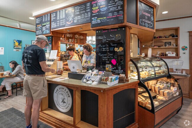 Sow's Ear cafe is a favorite for Verona residents.