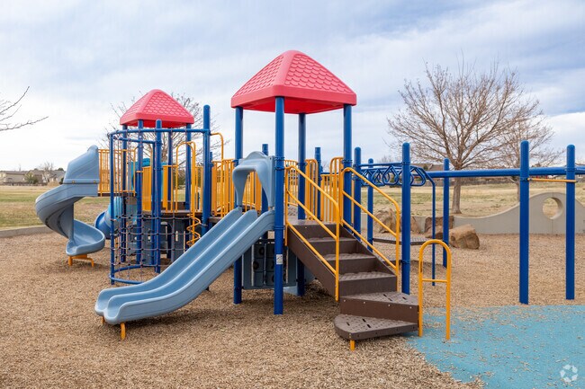 Let the kiddos run at Great Plains Park near Sterling Hills.