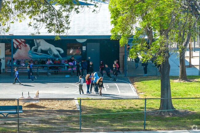 The playground at Trapp Elementary is so enticing that your kids will not want to leave.