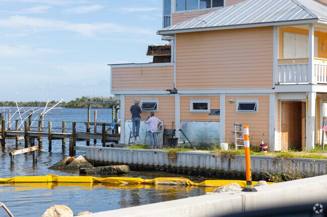 You will have to protect your property from constant water and heavy weather conditions.