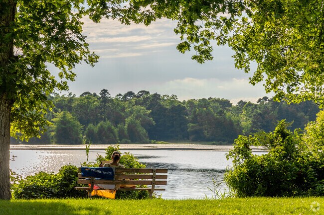 Take in the sunset at Malaga Lake in Franklin Township.