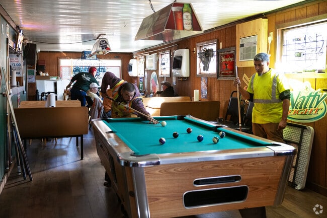 Head over to Port Matilda Hotel & Tavern for a meal and a game of billiards in Worth, Pa.