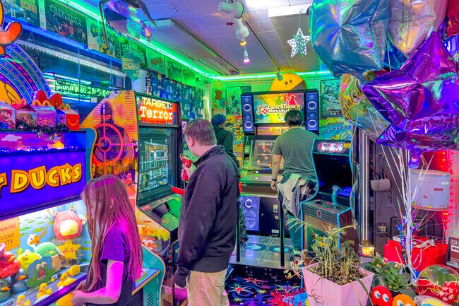 Enjoy a night out with the kids at Star Worlds Arcade in Dekalb.