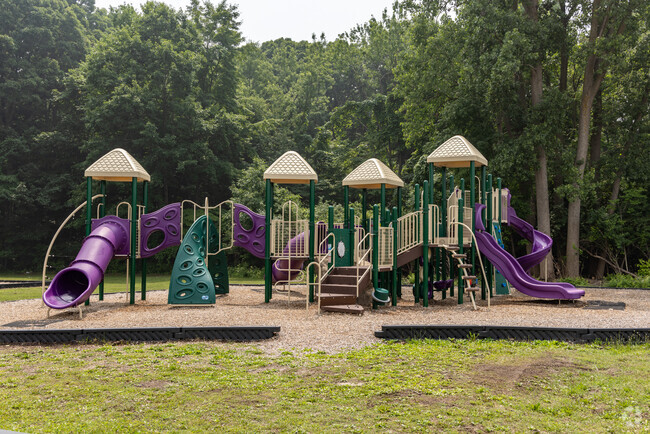 Johnson Upper Elementary School's playground in the city of Westland.