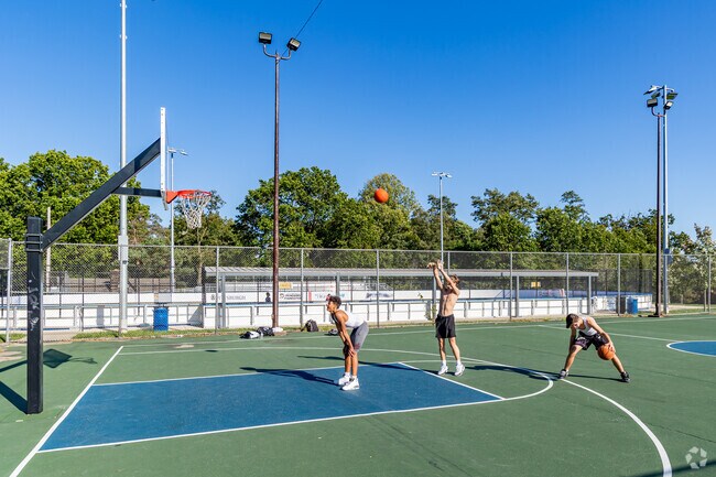Shoot some hoops at McBride Park with all of your friends from Lincoln Place.