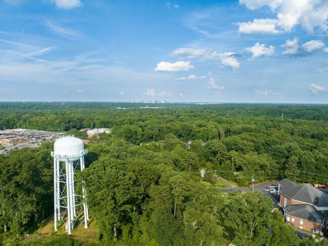 Westover Hills local water tower looks over all of Westover Hills.
