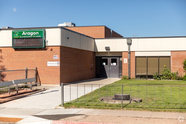 Aragon Elementary in Downtown Fountain proudly serves students in kindergarten to fifth grade.