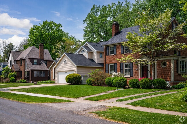 A variety of home styles are available in Bay Village.
