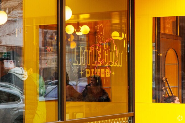 In Lakeview, Stephanie Izard's Little Goat Diner is a local favorite.
