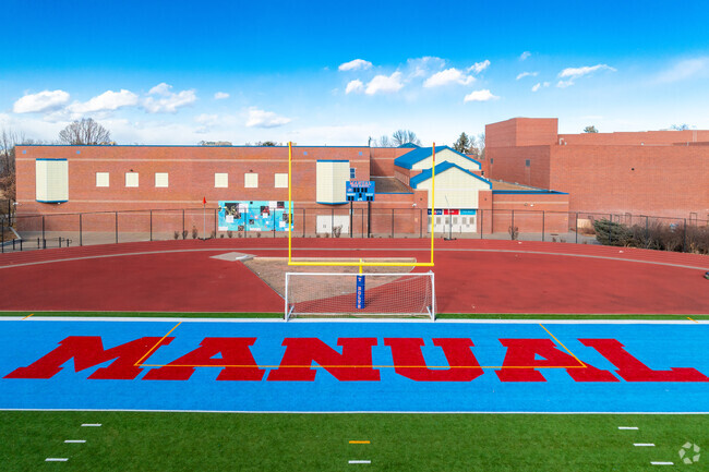 Manual High School is a public high school in Whittier.