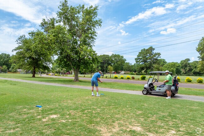 Enjoy a round of golf with a buddy at Southaven Golf Center.
