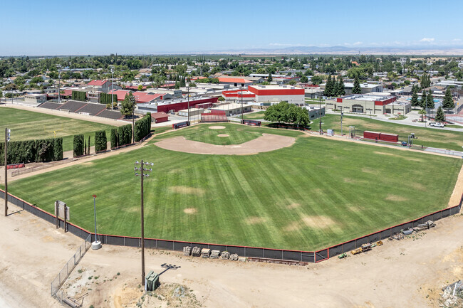 The baseball field at Gateway High School in Chowchilla.