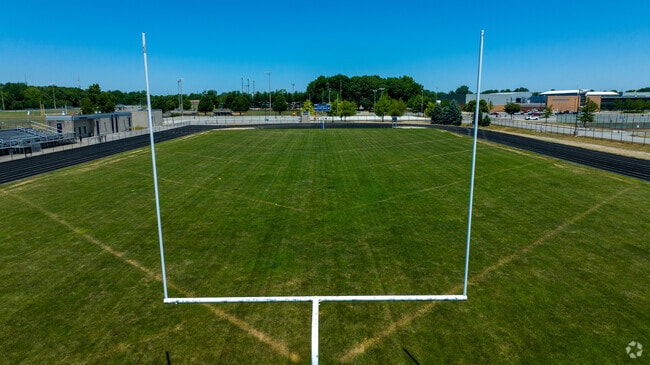 Ben Davis Ninth Grade Center's football and track field in Chapel Hill-Ben Davis.