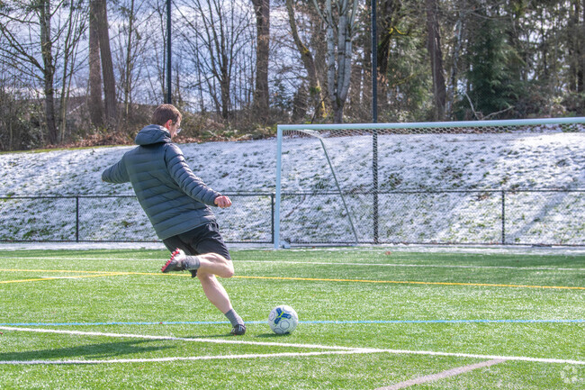 Play soccer with the locals at Fairwood's Petrovitsky Park.