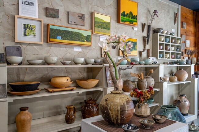 Caradori Pottery sells art from a variety of local artists.