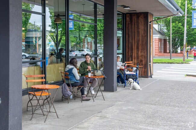 Relevnt coffee is a favorite morning spots for the residents of the Hough neighborhood.