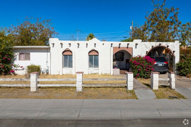 Subtle architectural details can be found on many homes in the Guadalupe area.