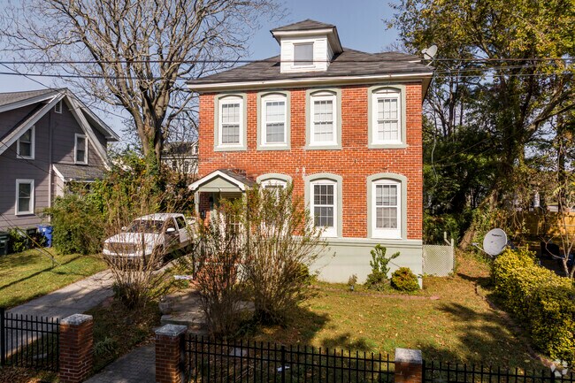 Four square homes are just some of the historic styles available in the Ballentine Place.