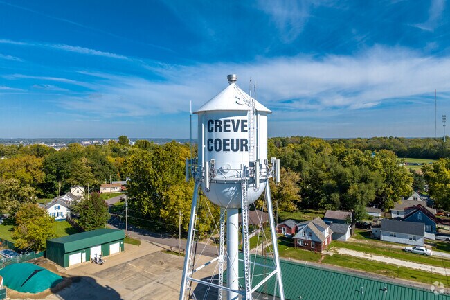 Creve Coeur, which is French for 