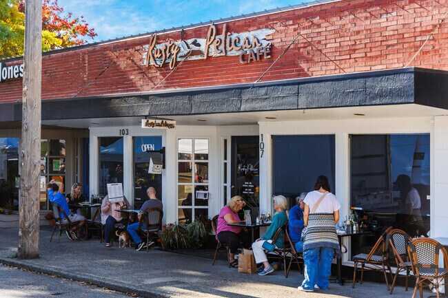 Rusty Pelican Cafe in Edmonds Bowl serves breakfast all day, every day.