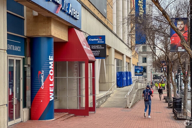Capital One Arena is a large venue space in Chinatown near Mount Vernon Square.