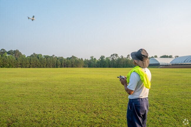 Take advantage of the open field at the Opelika Sportsplex to explore your favorite hobby near Stephens Woods.