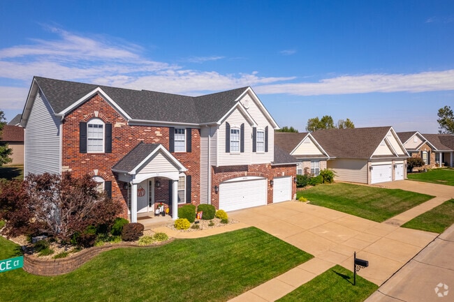 Recently constructed traditional style homes are seen in some parts of Concord.