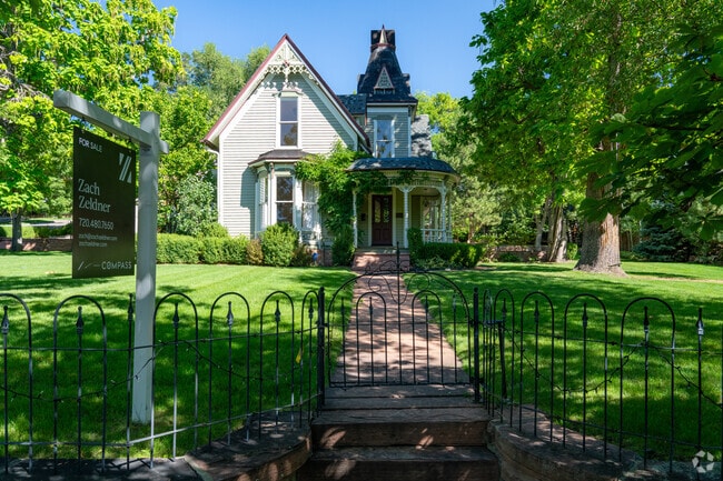 Victorian home with timeless charm and lovely architectural details, located in Mapleton Hill.
