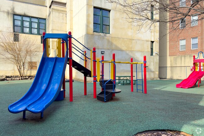 Thomas G. Connors Elementary School provides a safe and engaging play spaces.