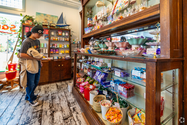 You can always find something to satisfy your sweet tooth at Squishington's Candy.