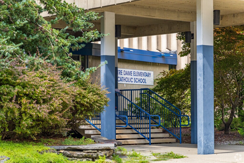 Notre Dame Elementary School opens its doors to students in Pk-6 grades.