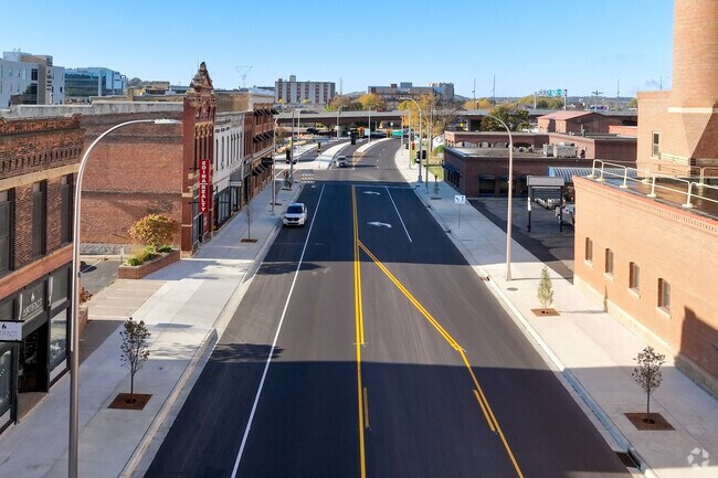 Madison Avenue is the primary retail commercial district for Mankato and the region.