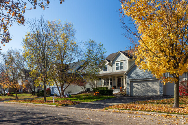 Port Barrington features mature trees along well maintained streets and sidewalks.