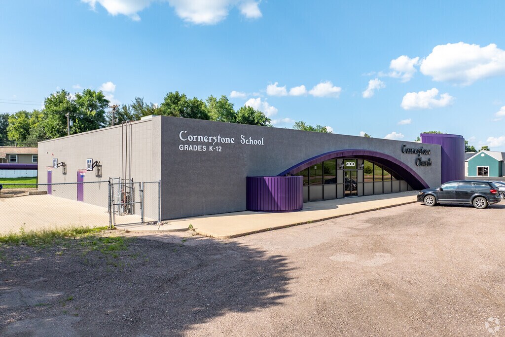 Cornerstone School serves students in grades K through 12.