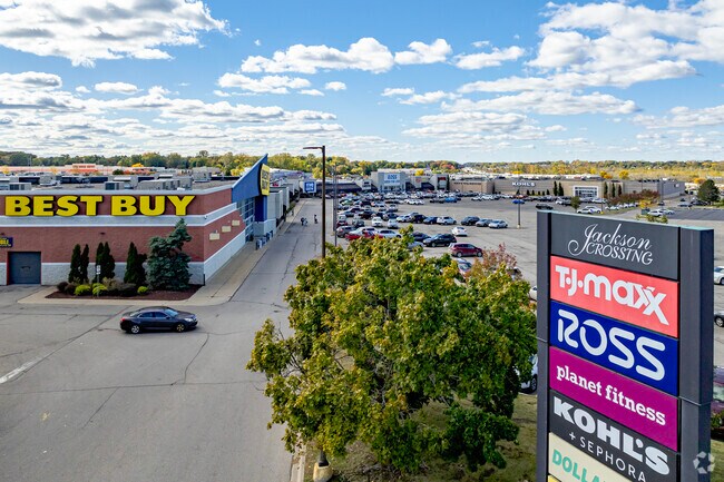 West Ganson residents looking for big box retail therapy can head north to Jackson Crossing.