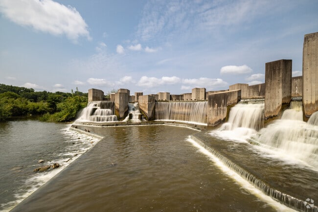 A stone's throw from Beecher is the famous Stepping Stone Falls.