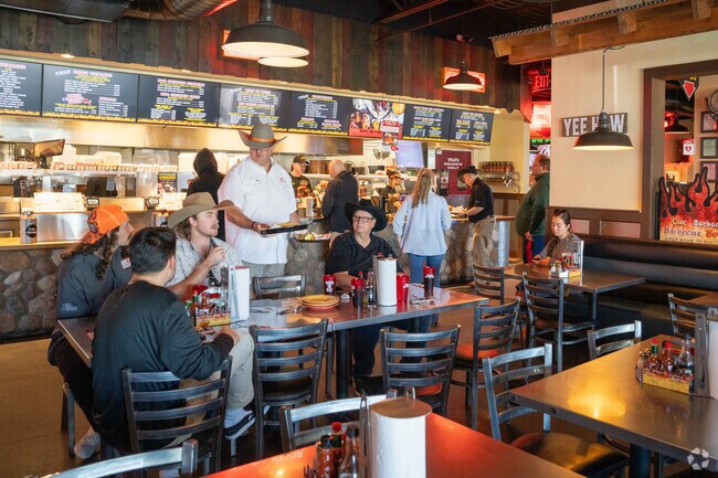 Phil's BBQ, located near East Elliott, serves up delicious, award-winning barbecue dishes.